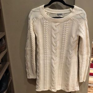 Lemon brand Cream sweater/sweater dress